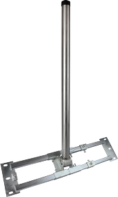 Dachsparrenhalter Herkules mit Edelstahl-Mast Dachsparrenhalter Herkules mit Edelstahl-Mast