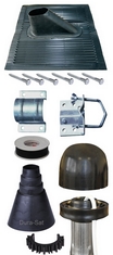 Durline Mast-Montage-Set 3 Durline Mast-Montage-Set 3