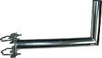 Mastausleger in STAHL 25 cm Länge Mastausleger in STAHL 25 cm Länge