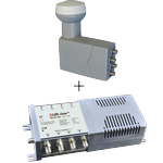 Multischalter DMS 504 A-NT und Quattro LNB Multischalter DMS 504 A-NT und Quattro LNB