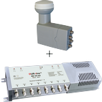 Multischalter DMS 508 A-NT und Quattro LNB Multischalter DMS 508 A-NT und Quattro LNB