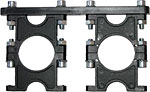 Multifeedhalter in Kunststoff 2fach Multifeedhalter in Kunststoff 2fach