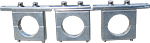 Multifeedhalter in Alu 3fach Multifeedhalter in Alu 3fach