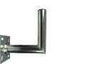 STAHL-Wandhalter galvanisch verzinkt, 25 cm STAHL-Wandhalter galvanisch verzinkt, 25 cm