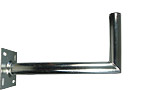 STAHL-Wandhalter galvanisch verzinkt, 45 cm STAHL-Wandhalter galvanisch verzinkt, 45 cm