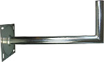 STAHL-Wandhalter galvanisch verzinkt, 55 cm STAHL-Wandhalter galvanisch verzinkt, 55 cm