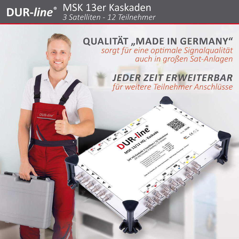 DUR-line MSK 13/12 HQ - Kaskade – im Einsatz