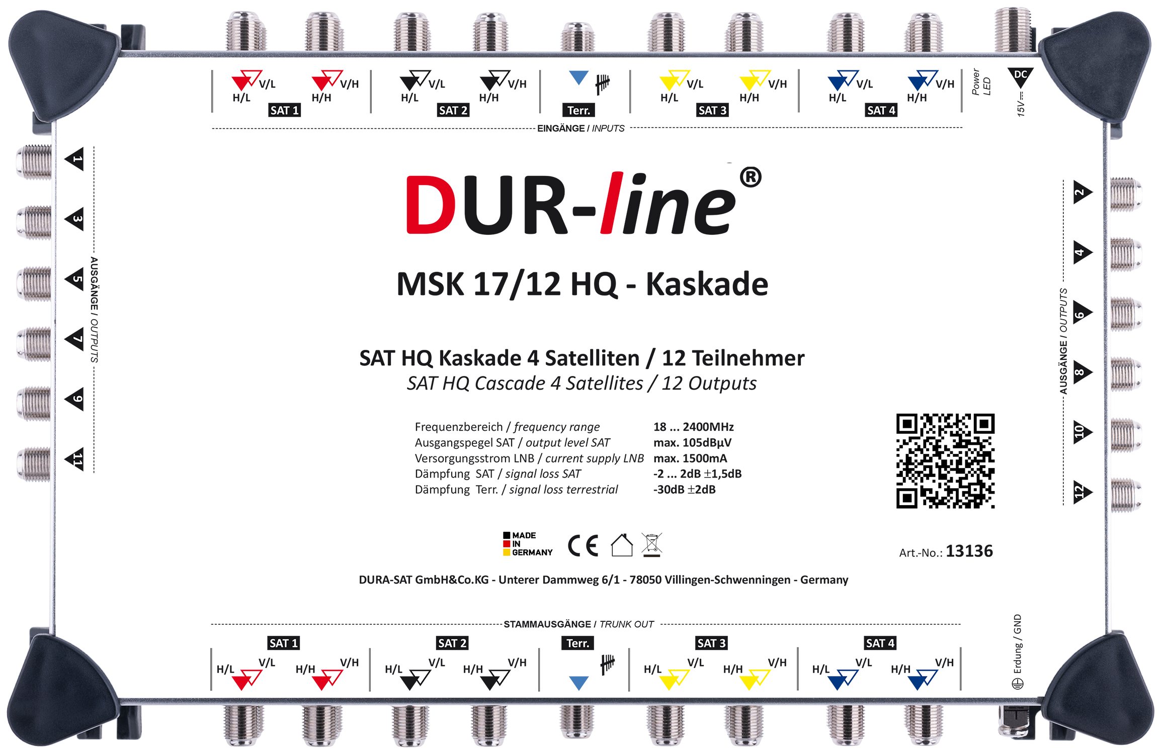 DUR-line MSK 17/12 HQ - Kaskade – Produktansicht 2