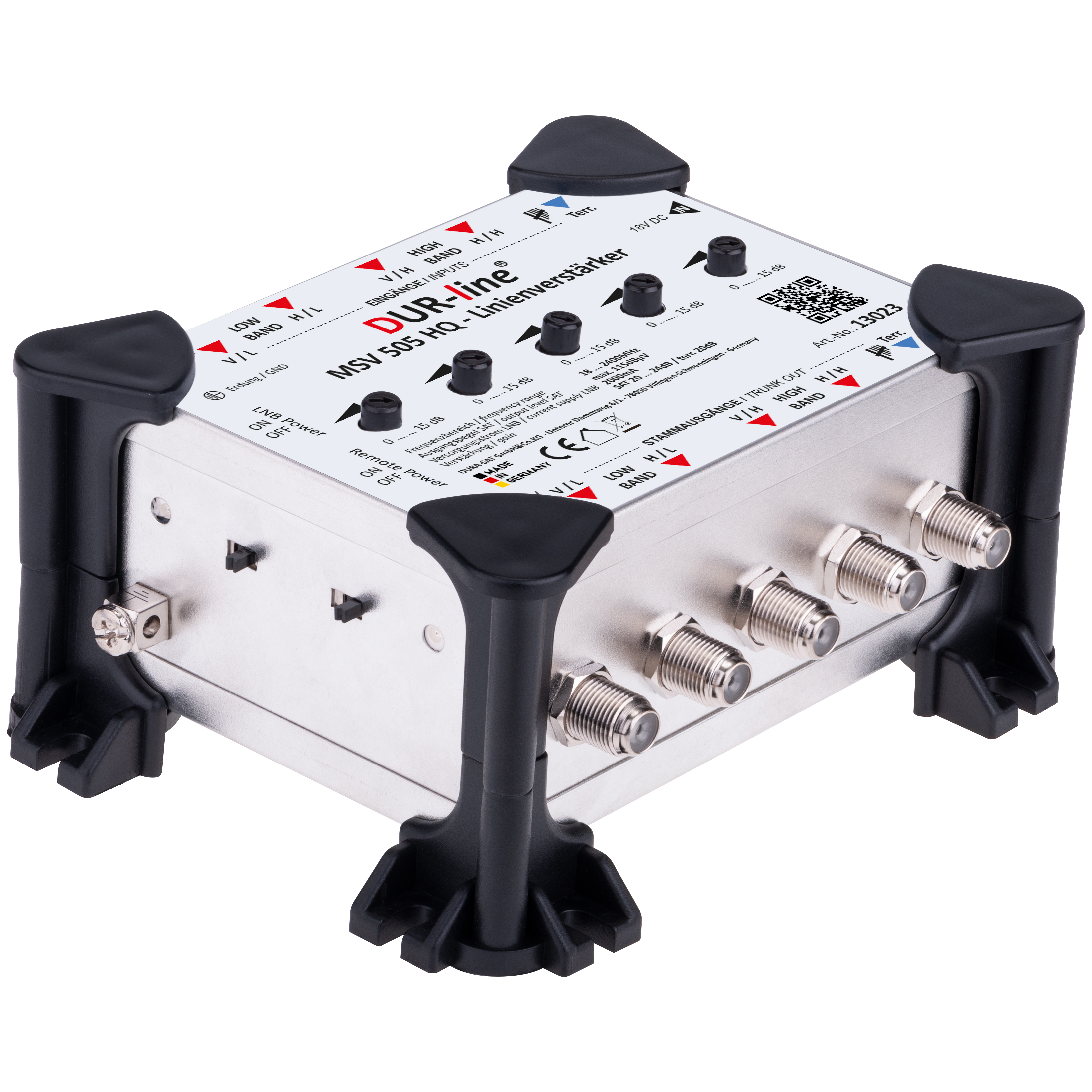 DUR-line MSV 505 HQ - Linienverstärker – Produktansicht 2 DUR-line MSV 505 HQ - Linienverstärker – Produktansicht 2
