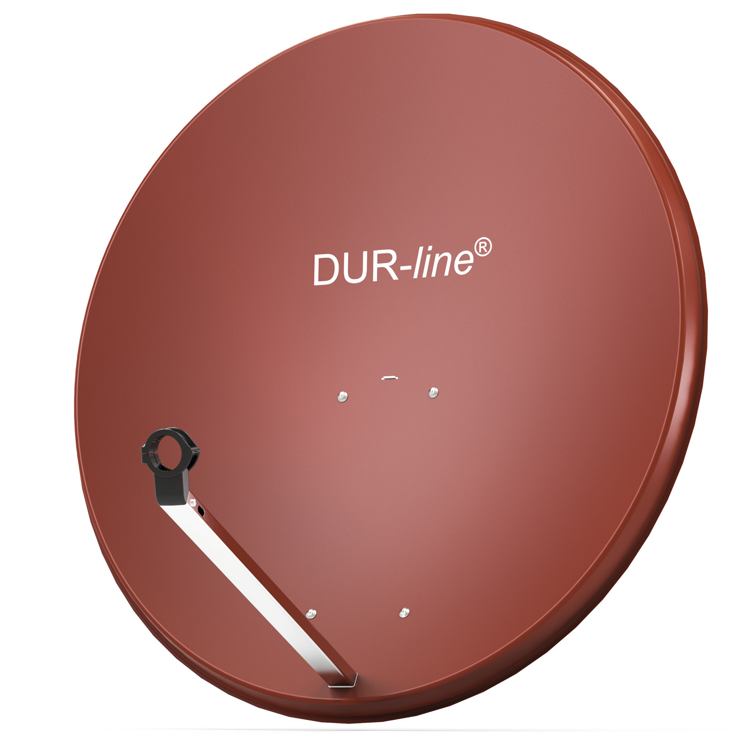 DUR-line MDA 90 Rot Alu Sat-Reflektor – Produktansicht
