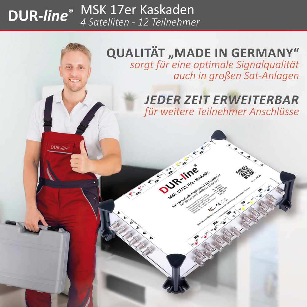 DUR-line MSK 17/12 HQ - Kaskade – im Einsatz DUR-line MSK 17/12 HQ - Kaskade – im Einsatz