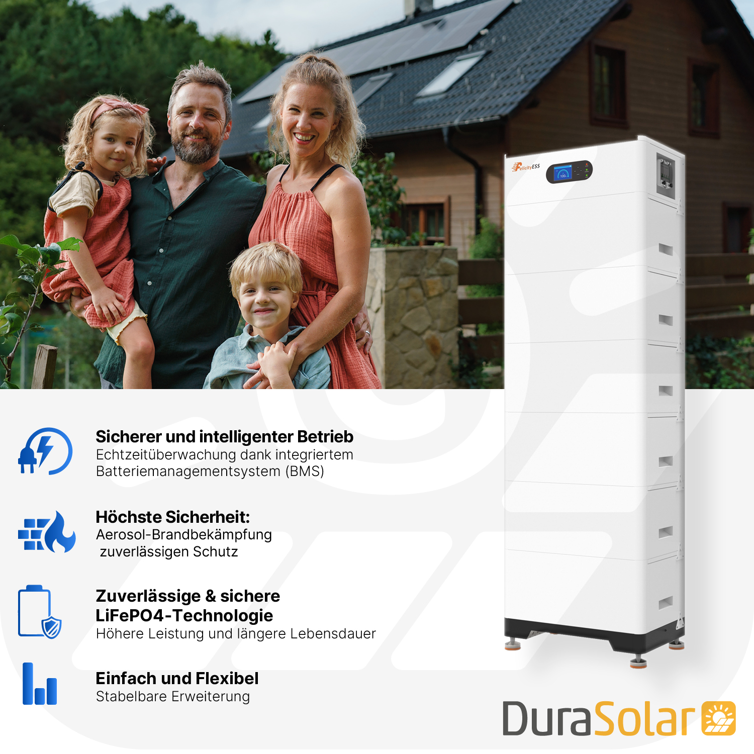 Felicity LUX-X-96050HG01 Hochvoltspeicher – 5,12kWh LiFePO4 Batterie Felicity LUX-X-96050HG01 Hochvoltspeicher – 5,12kWh LiFePO4 Batterie