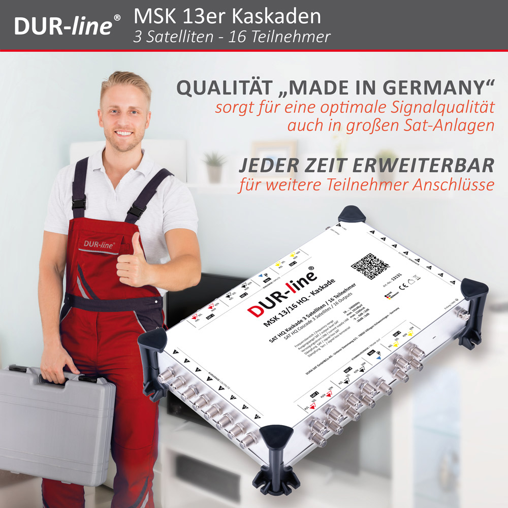 DUR-line MSK 13/16 HQ - Kaskade – im Einsatz DUR-line MSK 13/16 HQ - Kaskade – im Einsatz