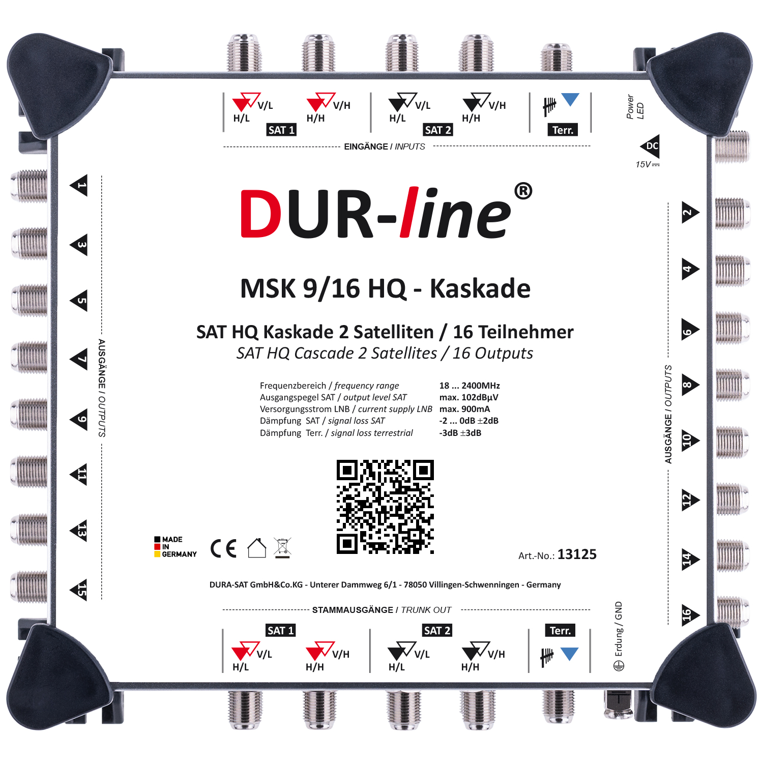 DUR-line MSK 9/16 HQ - Kaskade – Produktansicht 2