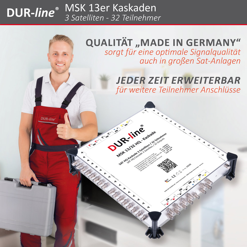DUR-line MSK 13/32 HQ - Kaskade – im Einsatz