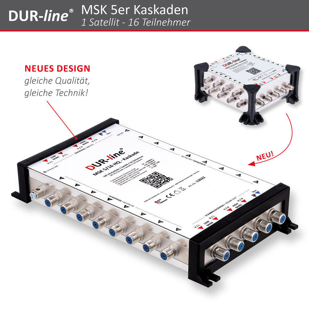 DUR-line MSK 5/16 HQ - Kaskade – Produktansicht 2 DUR-line MSK 5/16 HQ - Kaskade – Produktansicht 2