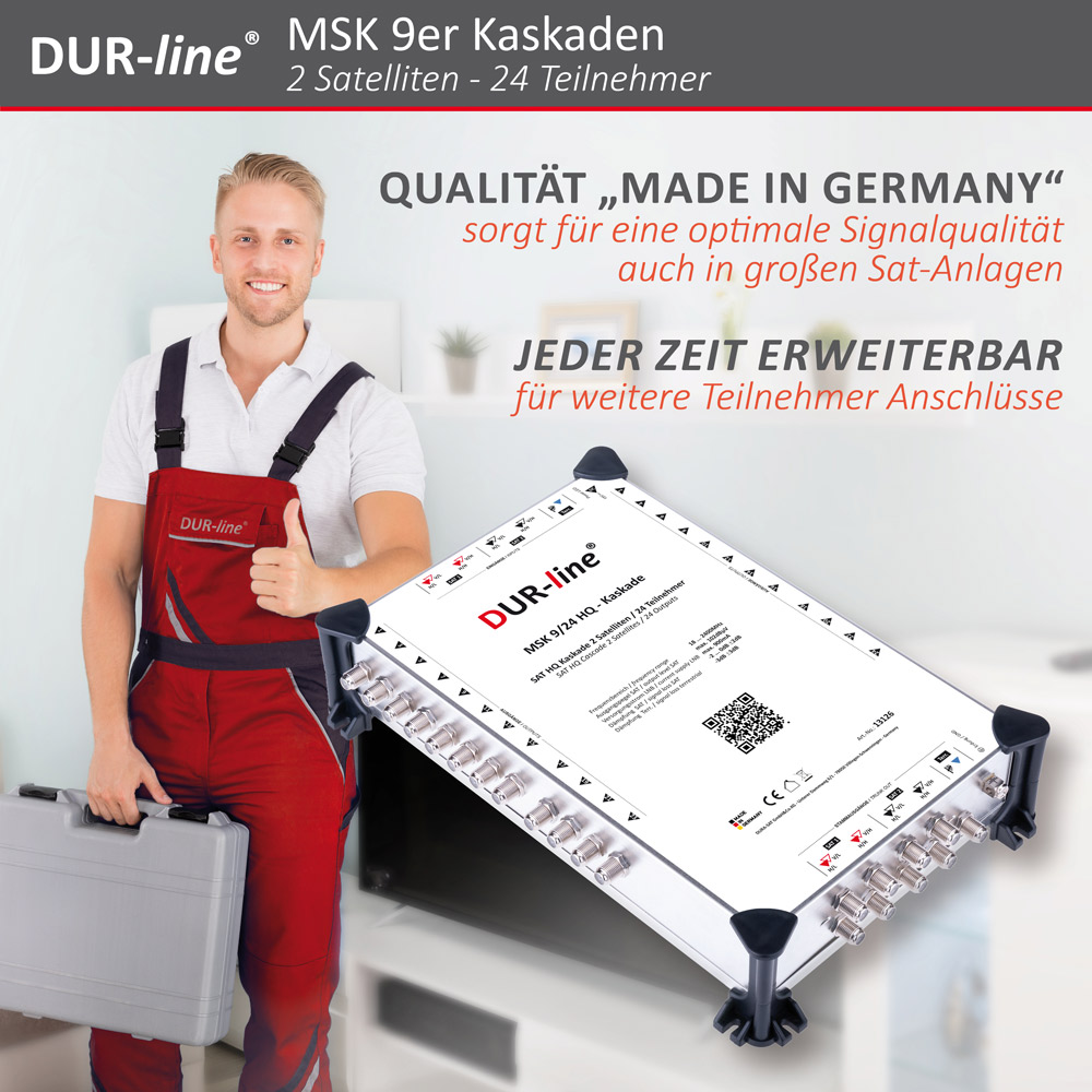DUR-line MSK 9/24 HQ - Kaskade – im Einsatz
