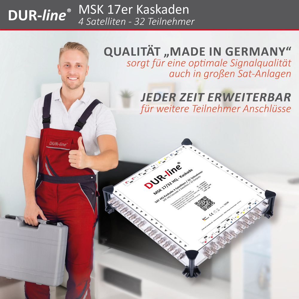 DUR-line MSK 17/32 HQ - Kaskade – im Einsatz DUR-line MSK 17/32 HQ - Kaskade – im Einsatz