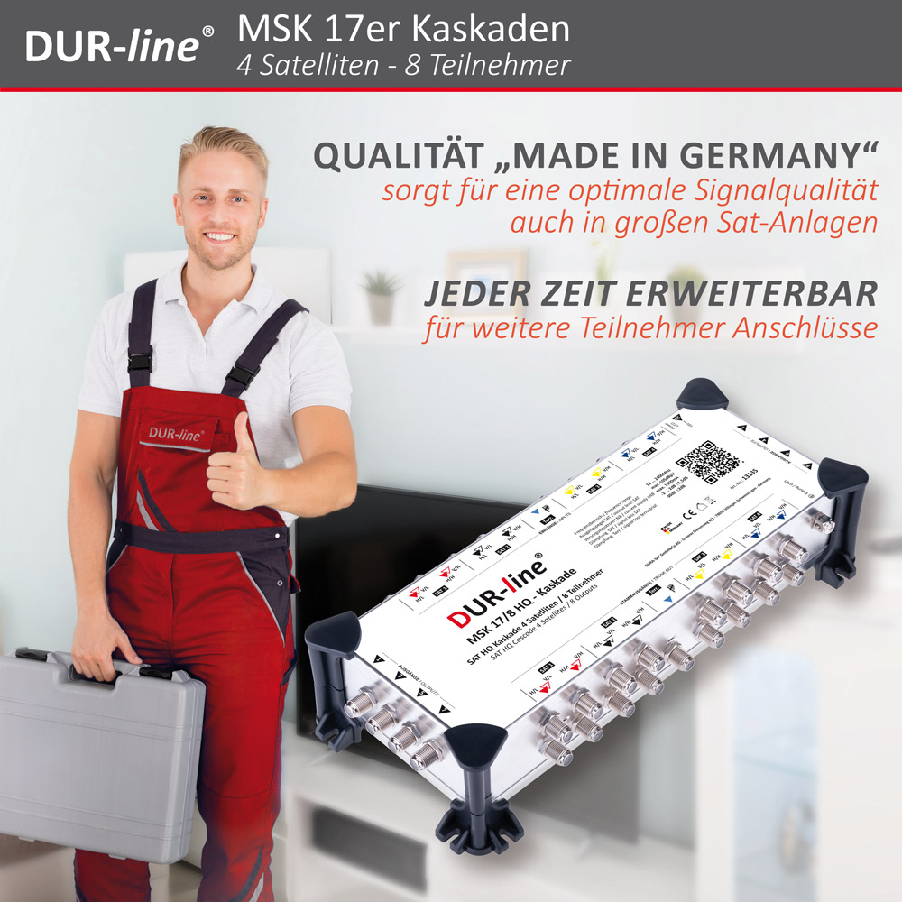 DUR-line MSK 17/8 HQ - Kaskade – im Einsatz