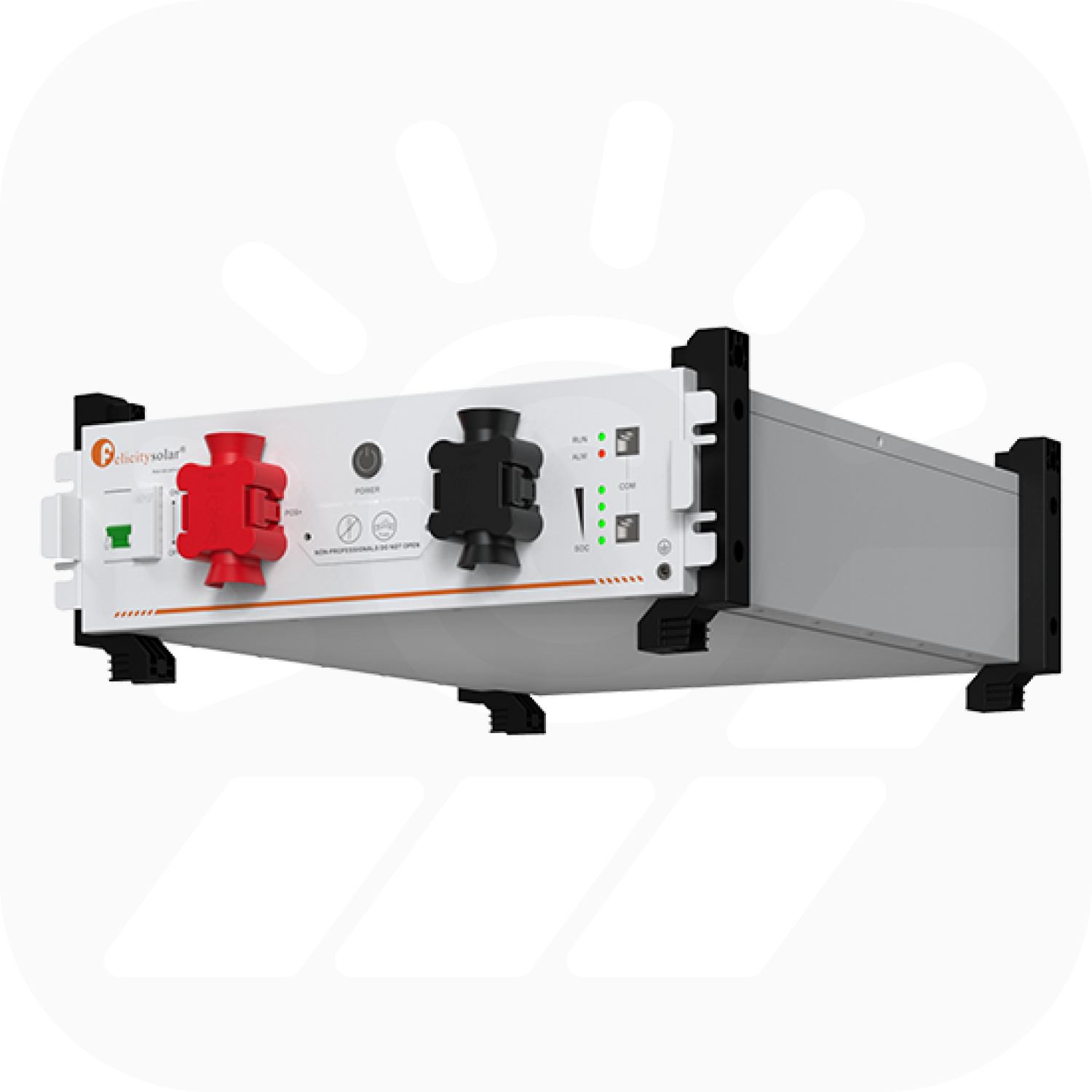 Felicity FLA48100UG1 Set – 5,12kWh – Niedervolt Speicher inkl. Stapelhalterung Felicity FLA48100UG1 Set – 5,12kWh – Niedervolt Speicher inkl. Stapelhalterung