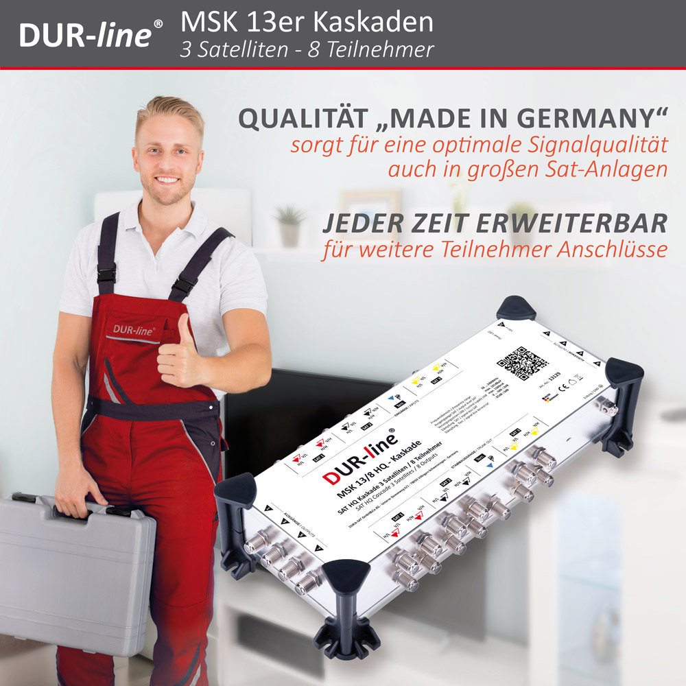 DUR-line MSK 13/8 HQ - Kaskade – im Einsatz DUR-line MSK 13/8 HQ - Kaskade – im Einsatz