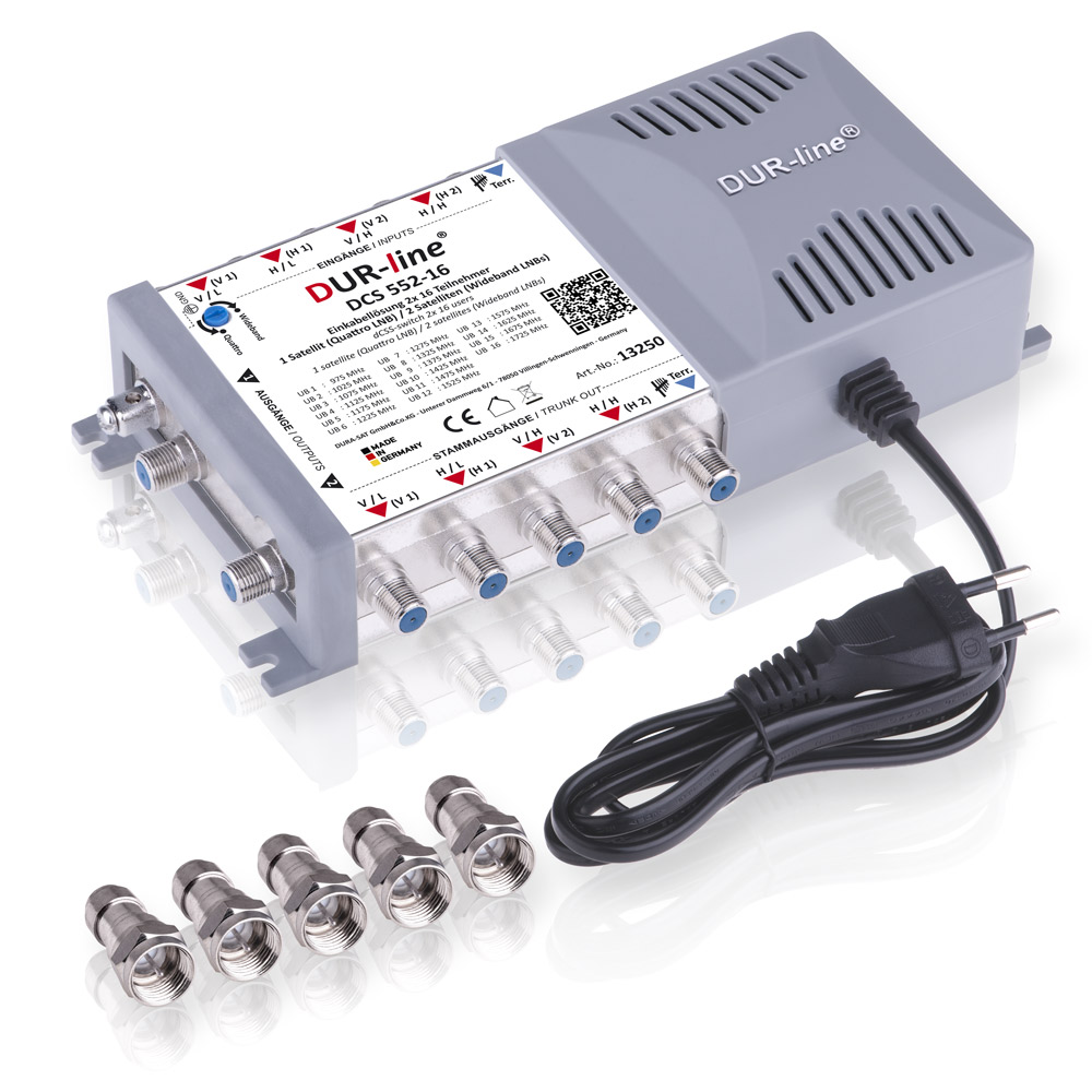 DUR-line DCS 552-16 - Einkabellösung – Produktansicht DUR-line DCS 552-16 - Einkabellösung – Produktansicht