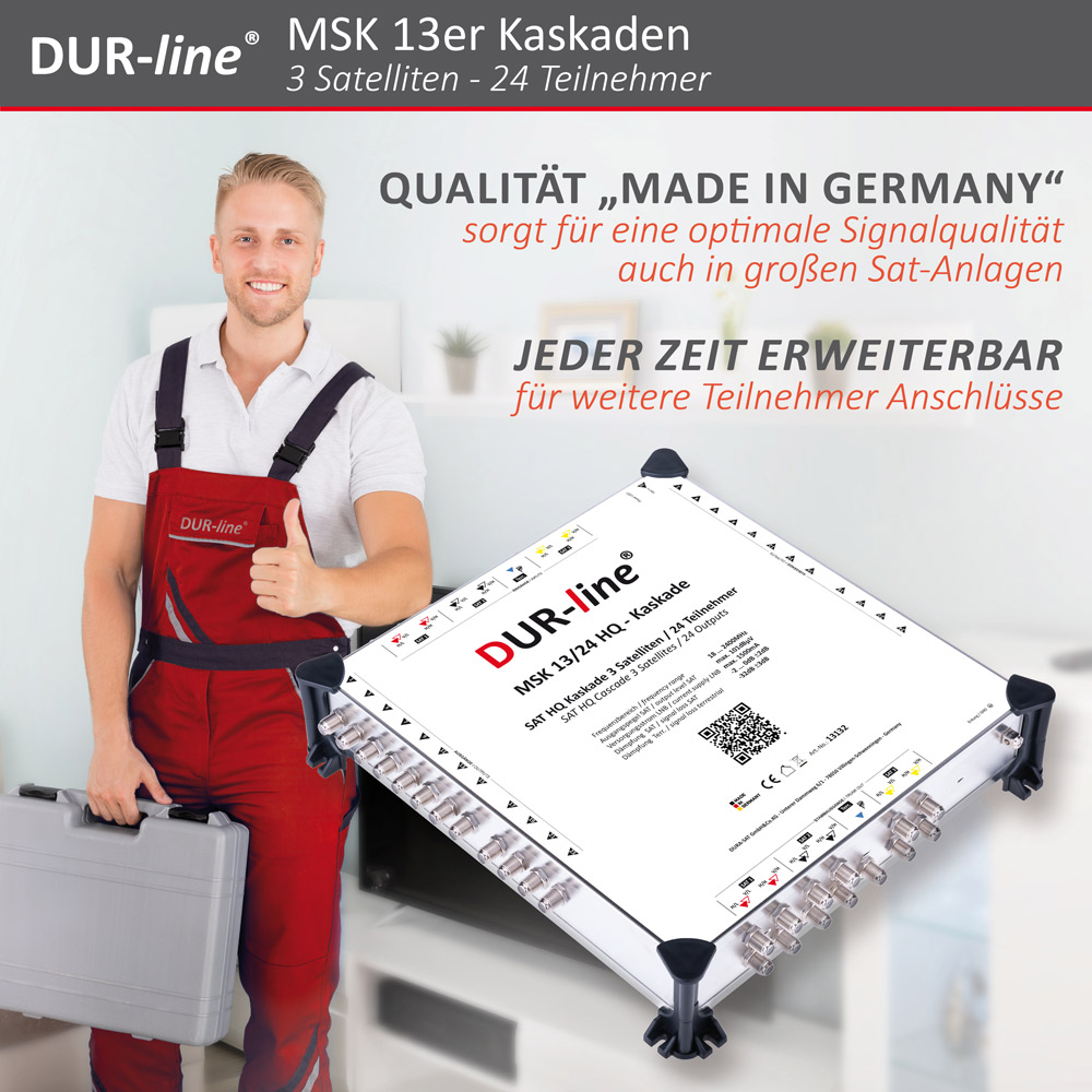 DUR-line MSK 13/24 HQ - Kaskade – im Einsatz DUR-line MSK 13/24 HQ - Kaskade – im Einsatz