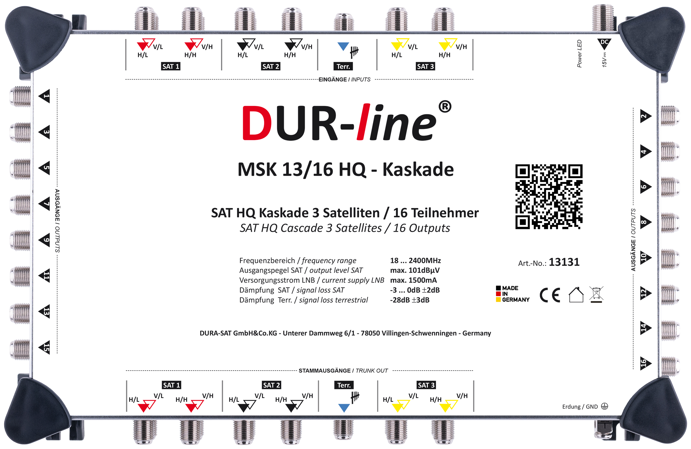 DUR-line MSK 13/16 HQ - Kaskade – Produktansicht 2 DUR-line MSK 13/16 HQ - Kaskade – Produktansicht 2