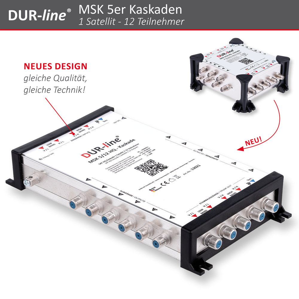 DUR-line MSK 5/12 HQ - Kaskade – Produktansicht 2 DUR-line MSK 5/12 HQ - Kaskade – Produktansicht 2