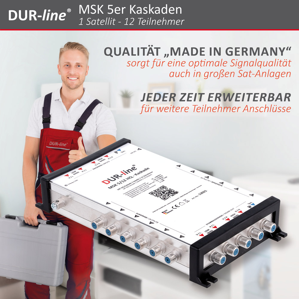 DUR-line MSK 5/12 HQ - Kaskade – im Einsatz
