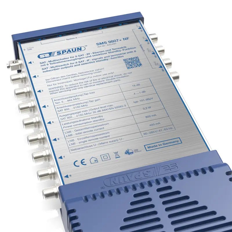 SPAUN SMS-9807+-NF - Multischalter SPAUN SMS-9807+-NF - Multischalter