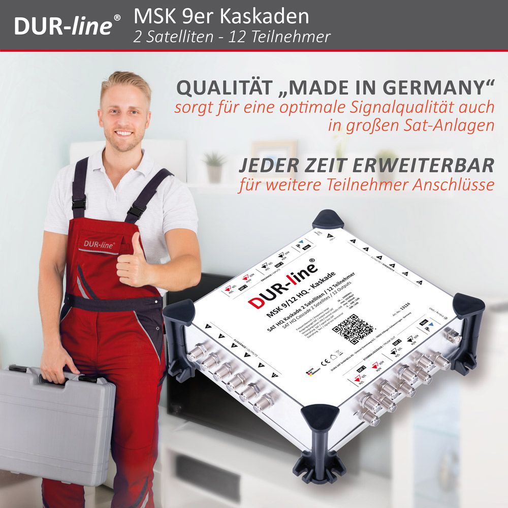 DUR-line MSK 9/12 HQ - Kaskade – im Einsatz DUR-line MSK 9/12 HQ - Kaskade – im Einsatz