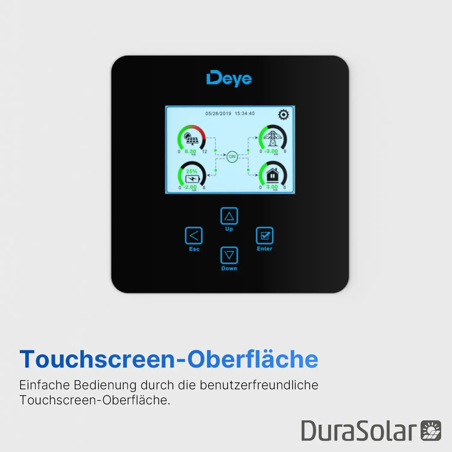 Deye SUN-20K-SG05LP3-EU-SM2 | dreiphasig | Hybrid Wechselrichter | LV 