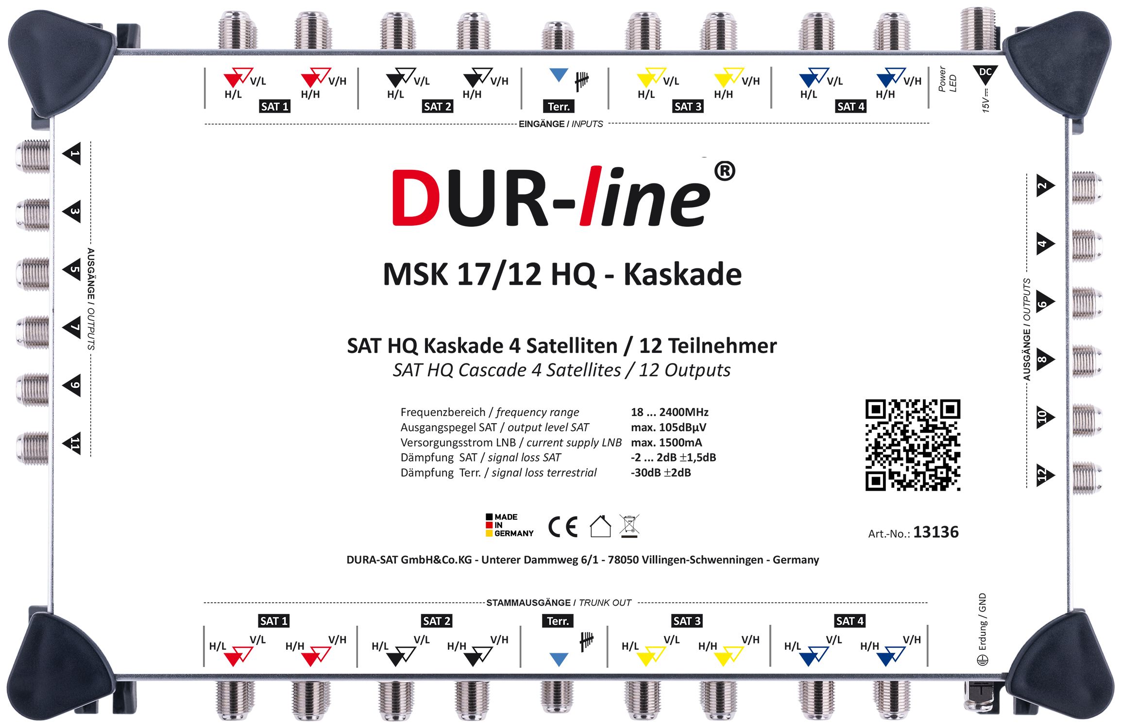 DUR-line MSK 17/12 HQ - Kaskade – Produktansicht 2