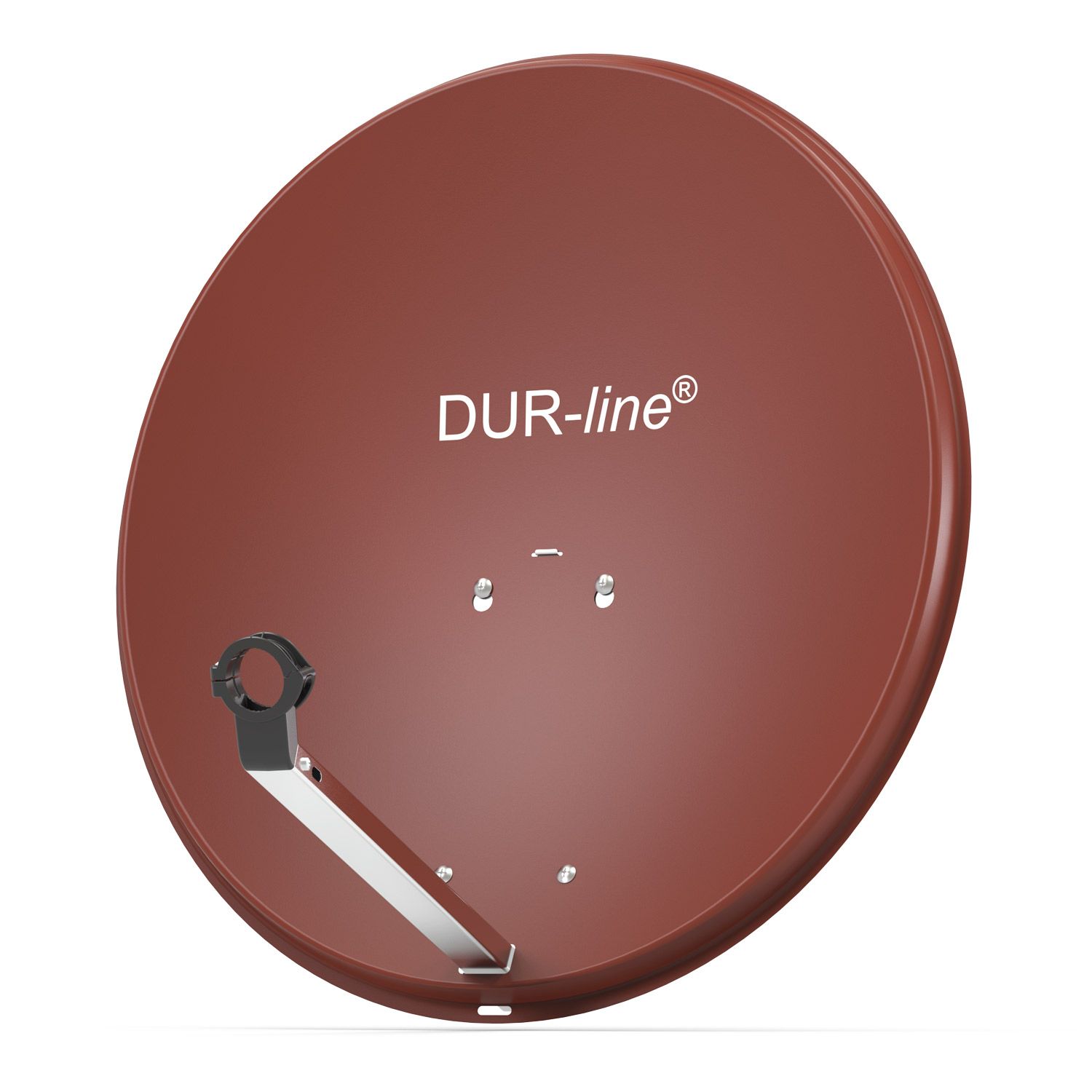 DUR-line MDA 60 Rot Alu Sat-Reflektor – perspektivische Ansicht DUR-line MDA 60 Rot Alu Sat-Reflektor – perspektivische Ansicht