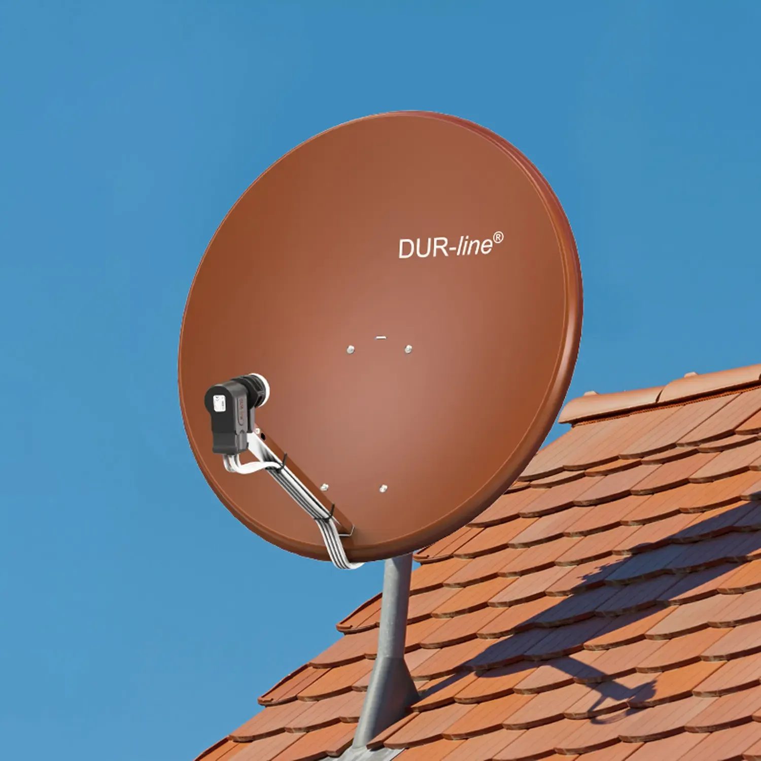 DUR-line MDA 60 Hellgrau Alu Sat-Reflektor – Anwendungsbeispiel im Einsatz DUR-line MDA 60 Hellgrau Alu Sat-Reflektor – Anwendungsbeispiel im Einsatz