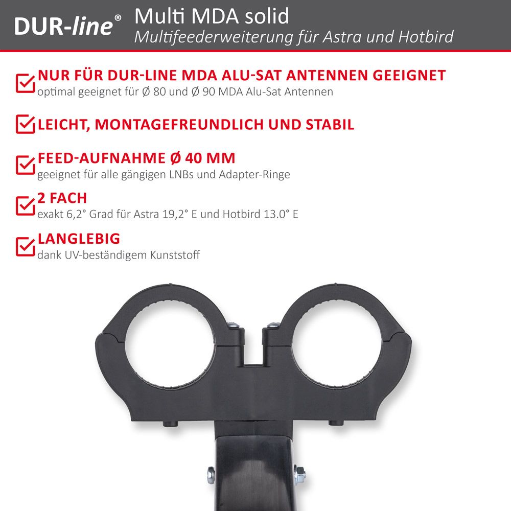 DUR-line Multi MDA solid - Multifeederweiterung – Produktmerkmale im Überblick DUR-line Multi MDA solid - Multifeederweiterung – Produktmerkmale im Überblick
