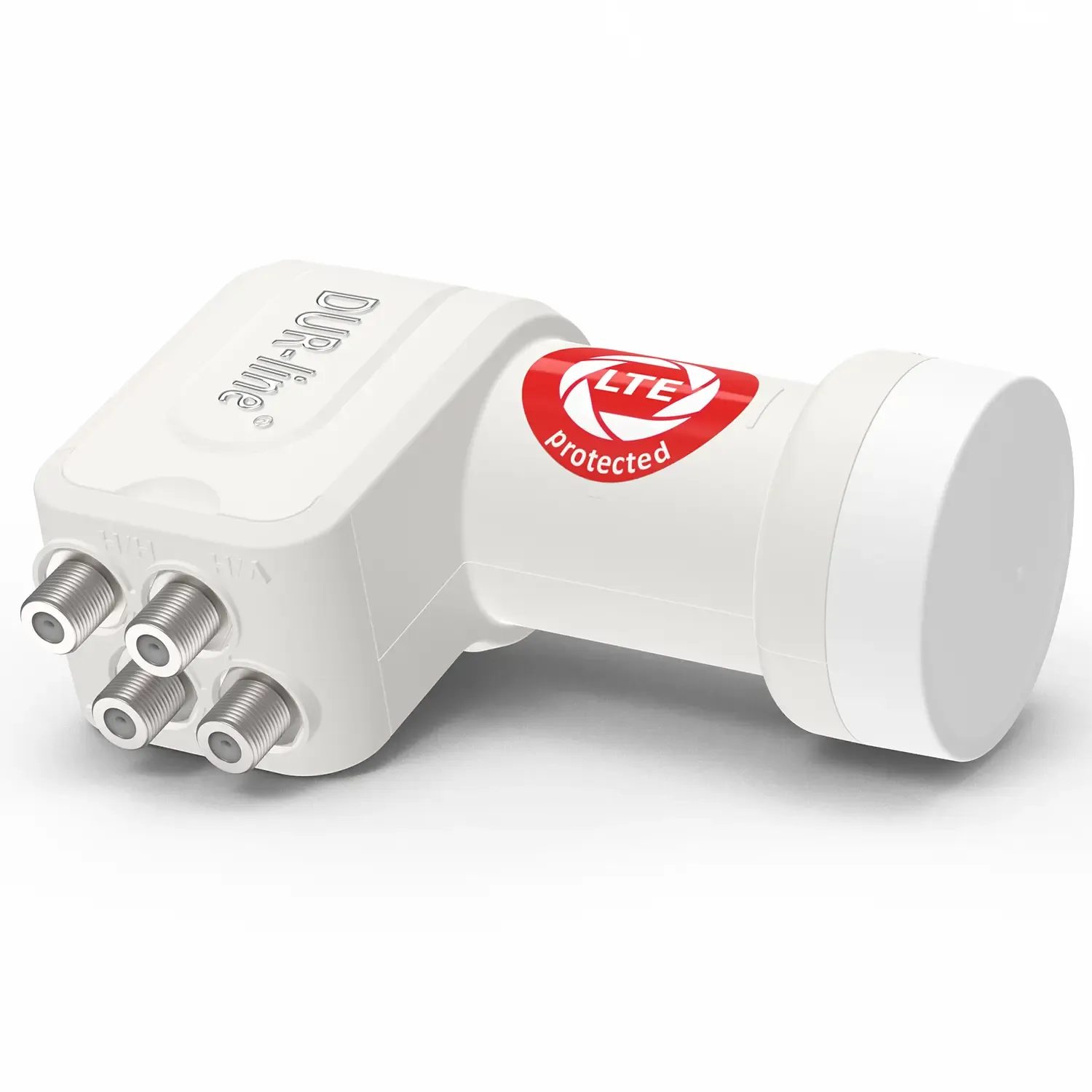 DUR-line +Ultra Quattro white LNB – liegend DUR-line +Ultra Quattro white LNB – liegend