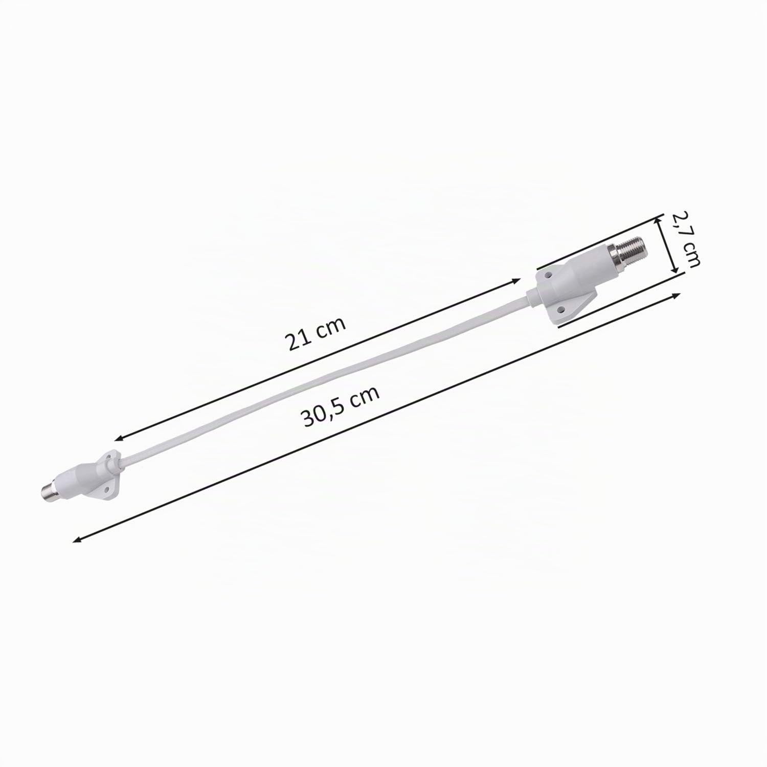 DUR-line FD Profi M – Abmessungen 21 cm Kabel, 30,5 cm gesamt DUR-line FD Profi M – Abmessungen 21 cm Kabel, 30,5 cm gesamt
