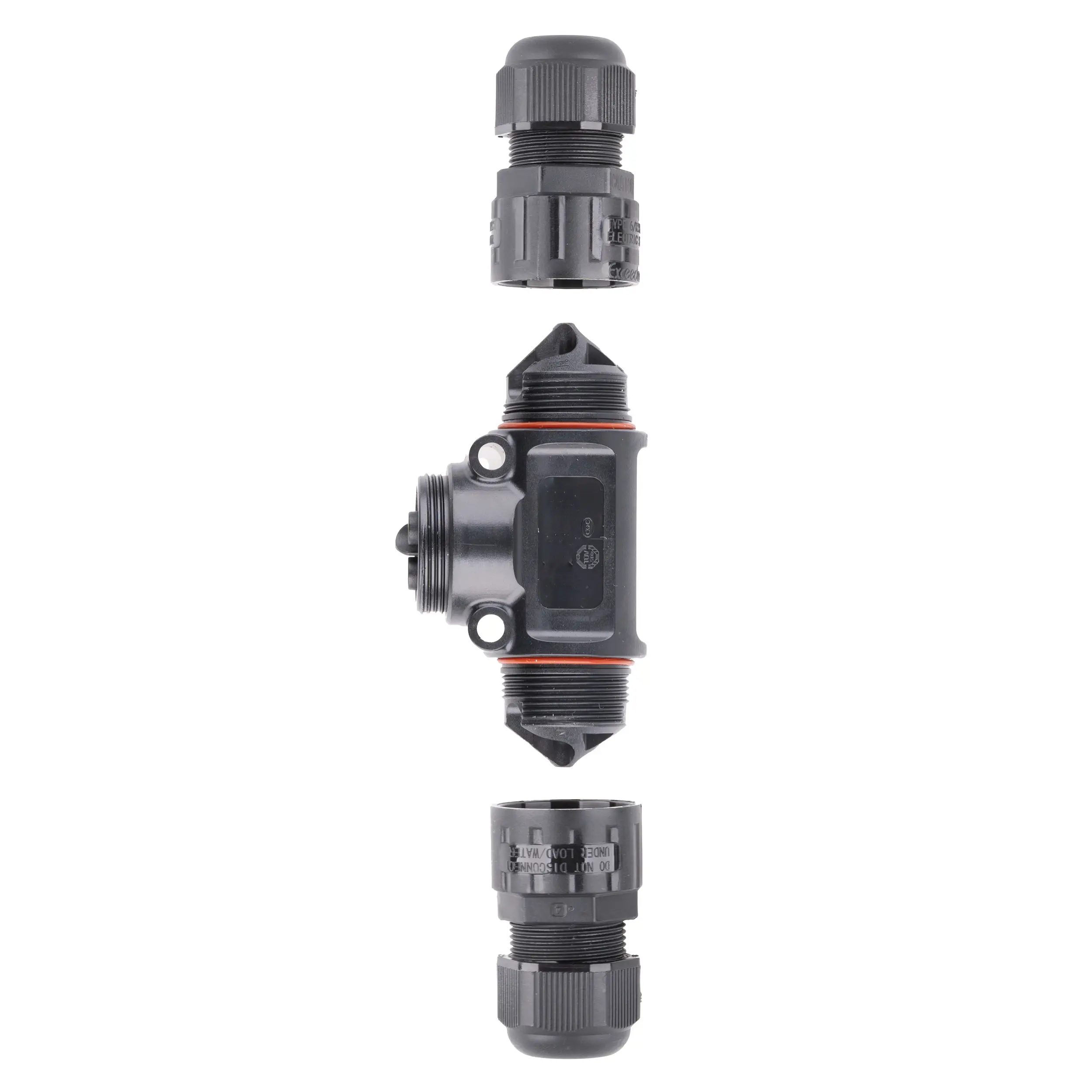 APSystems T-Verbinder 3P (Litzen) - AC-Stecker