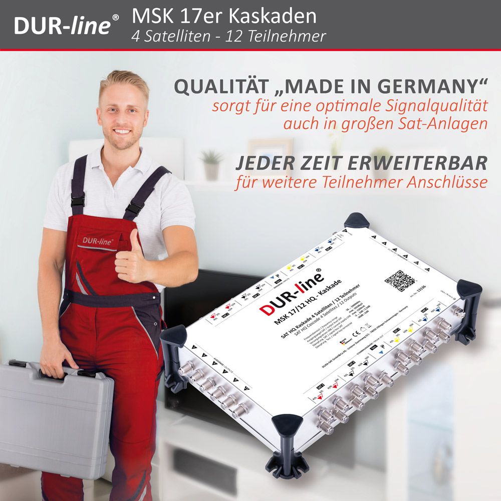 DUR-line MSK 17/12 HQ - Kaskade – im Einsatz DUR-line MSK 17/12 HQ - Kaskade – im Einsatz