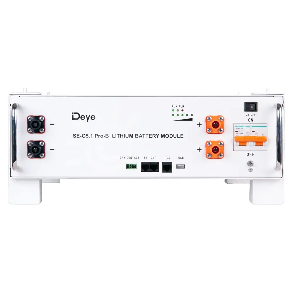 Hybridwechselrichter & ESS SE-G5.1 pro B - Energiespeicher - Set Restpsoten %: Deye ESS SE-G5.1 pro B - PV-Speicher