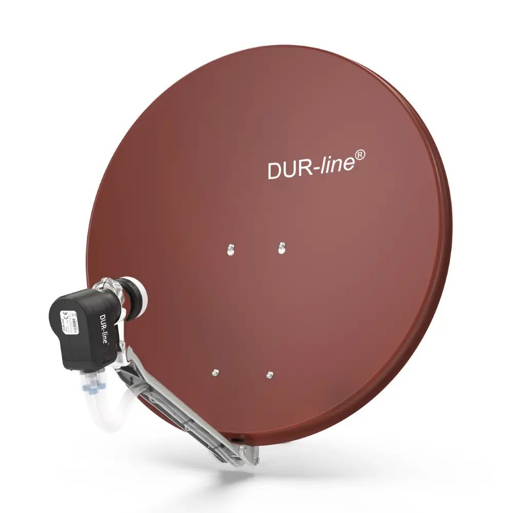 DUR-line Select 75/80 Rot - Sat-Komplettanlage mit Quad LNB DUR-line Select 75/80 Rot - Sat-Komplettanlage mit Quad LNB