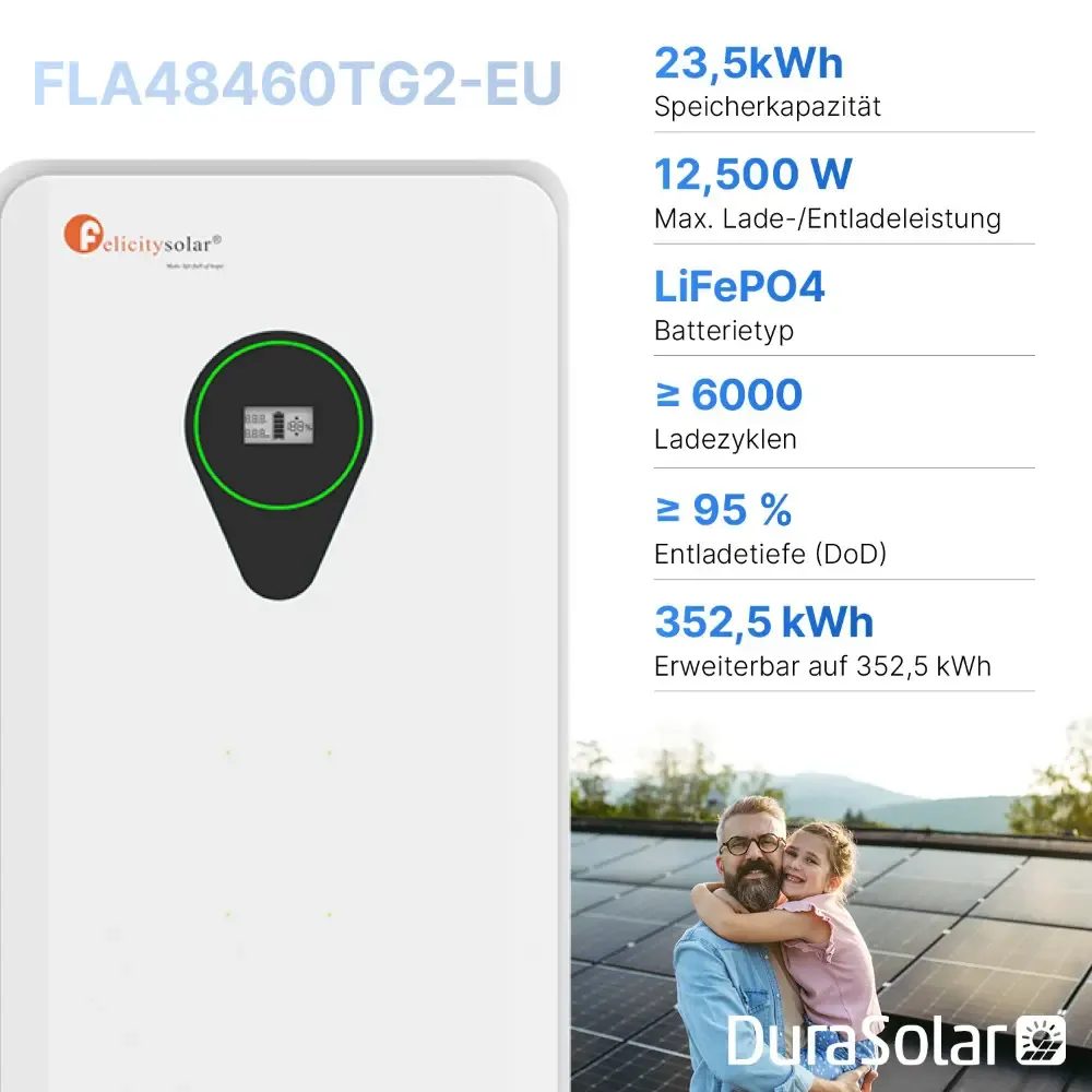 Felicity – 23,5 kWh – FLA48460TG2-EU – LiFePO4 Batteriespeicher 