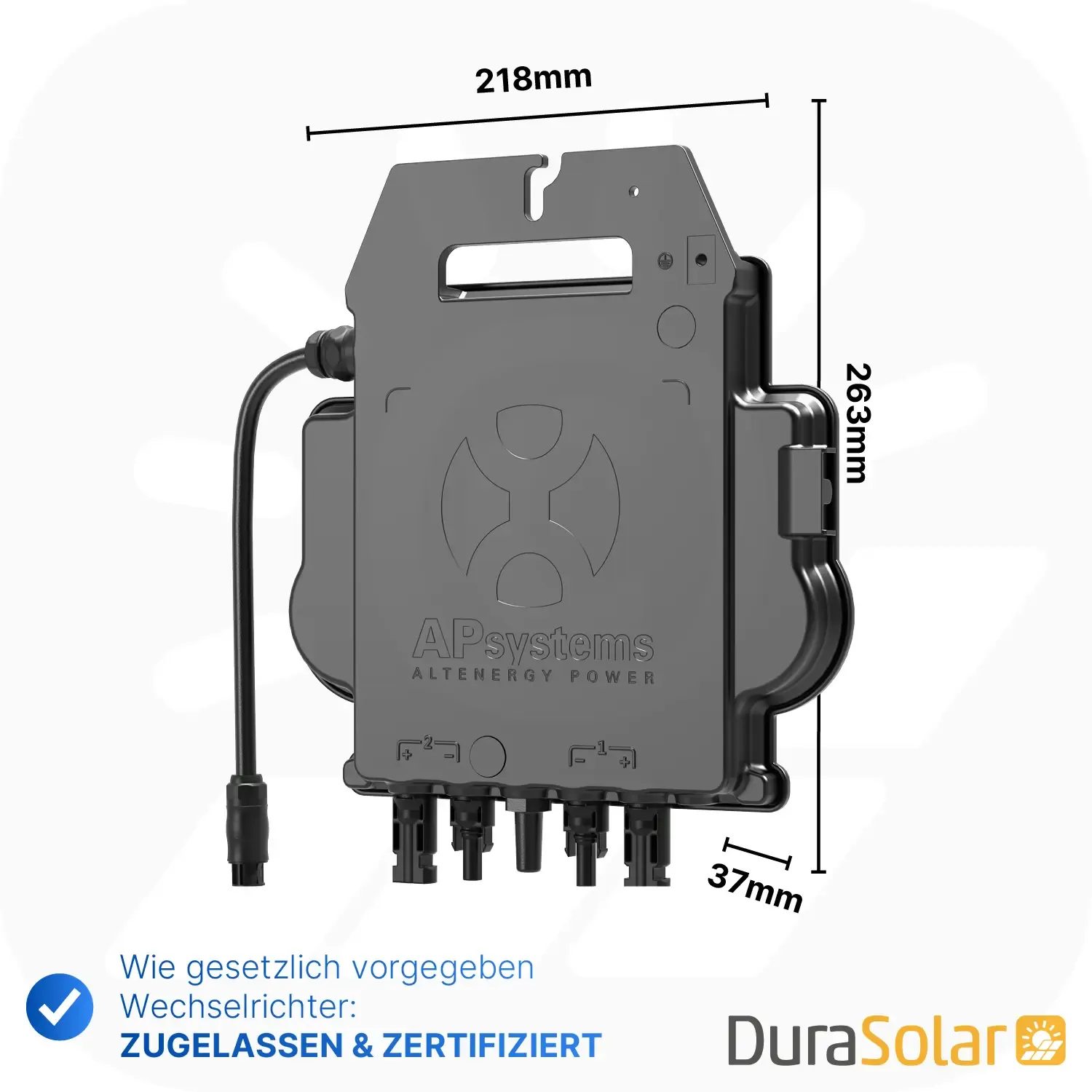 APSystems A-EZ1-M 800 Watt - PV Mikro-Wechselrichter APSystems A-EZ1-M 800 Watt - PV Mikro-Wechselrichter