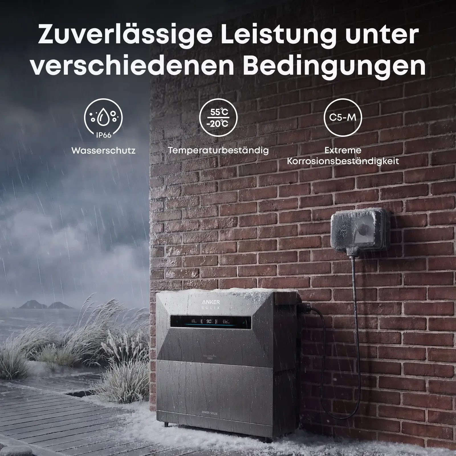 Anker SOLIX Solarbank Max AC - 7kWh - All-in-One - Plug&Play Heimspeicher für Solarnachrüstung
