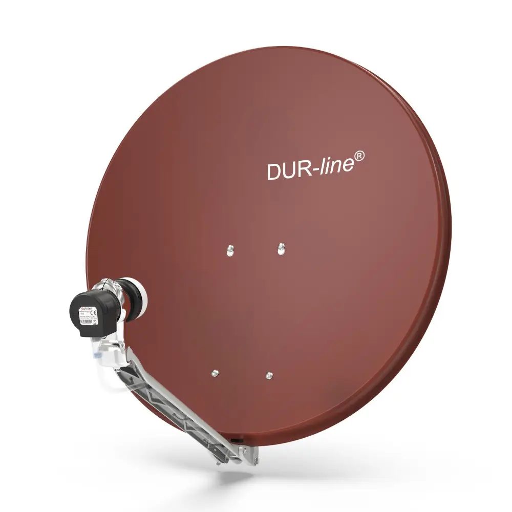 DUR-line Select 75/80 Rot - Sat-Komplettanlage mit Single LNB DUR-line Select 75/80 Rot - Sat-Komplettanlage mit Single LNB