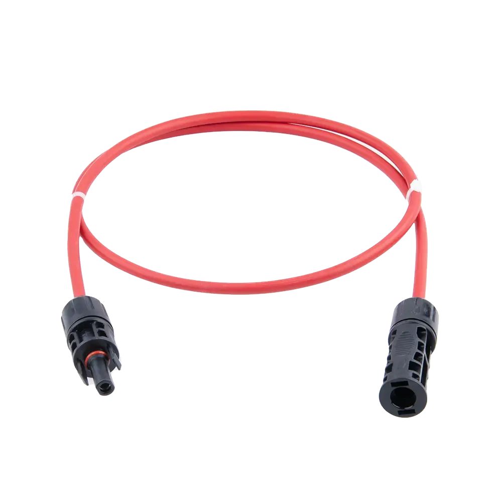 Solarkabel Verlängerung mit MC4-Stecker - 4mm² - 1m Kabel für PV Anlagen Verkabelung Solarkabel Verlängerung mit MC4-Stecker 4mm² Kabel für PV Anlagen Verkabelung
