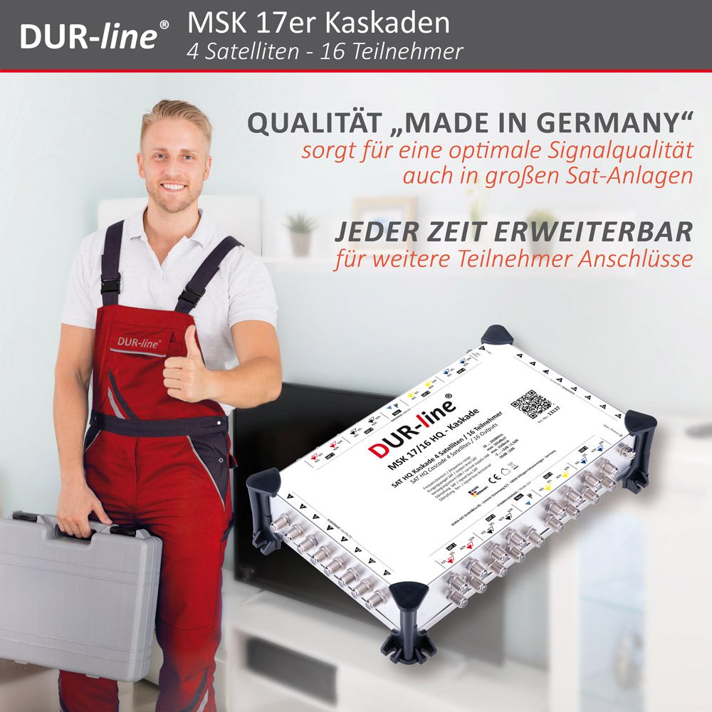 DUR-line MSK 17/16 HQ - Kaskade – im Einsatz DUR-line MSK 17/16 HQ - Kaskade – im Einsatz