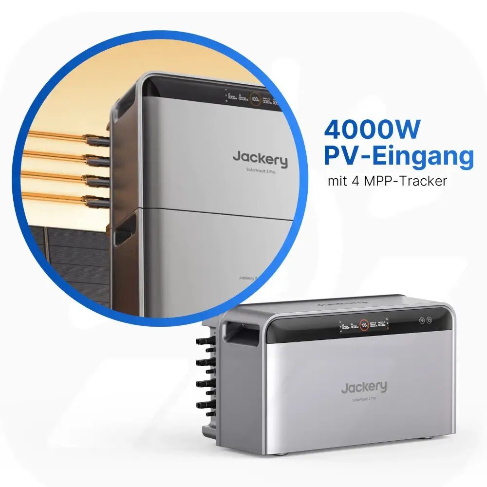 Jackery SolarVault 3 Pro Max Set - 2,5kWh Jackery SolarVault 3 Pro Max Set - 2,5kWh